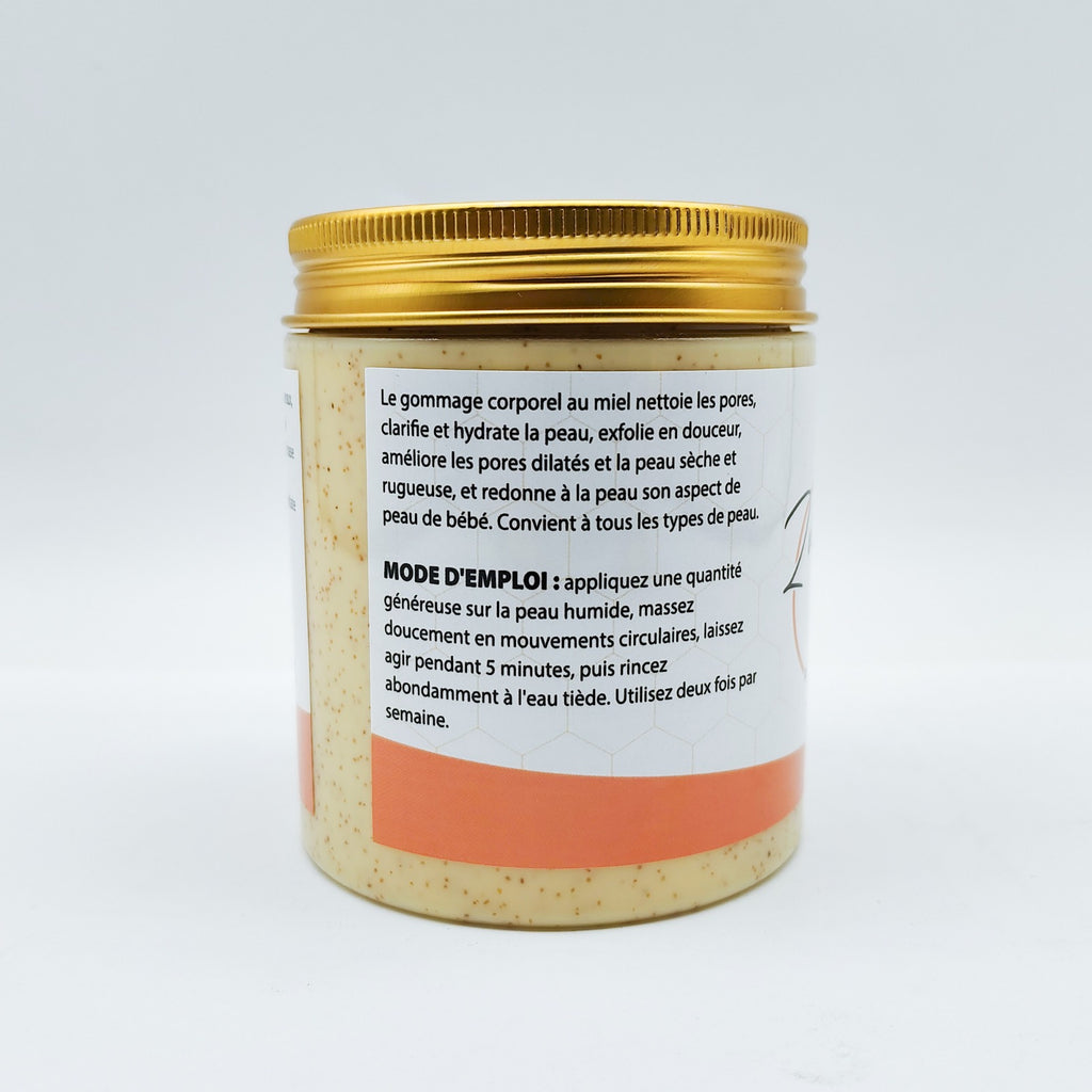 Gommage Corporel au Miel ZOEVBEAUTY – 250 g