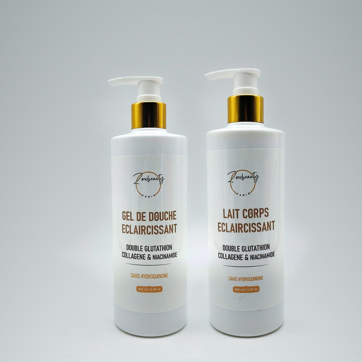 Combo Été – Duo Corps Éclat ZOEVBEAUTY (Gel Douche + Lait Corps)