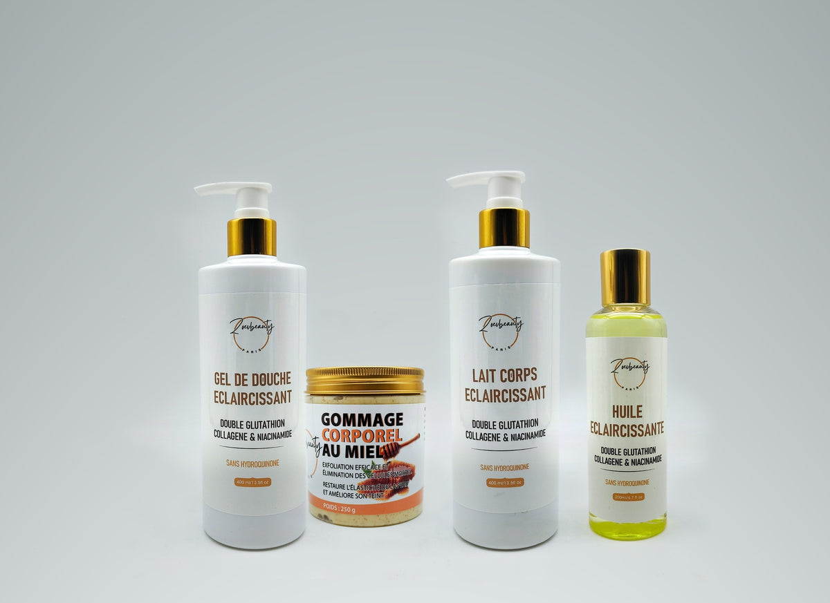 Combo Hiver – Routine Corps Complète ZOEVBEAUTY (Gel Douche + Gommage + Lait Corps + Huile)