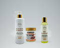 Combo Été – Trio Corps Éclat ZOEVBEAUTY (Gel Douche + Gommage + Huile)