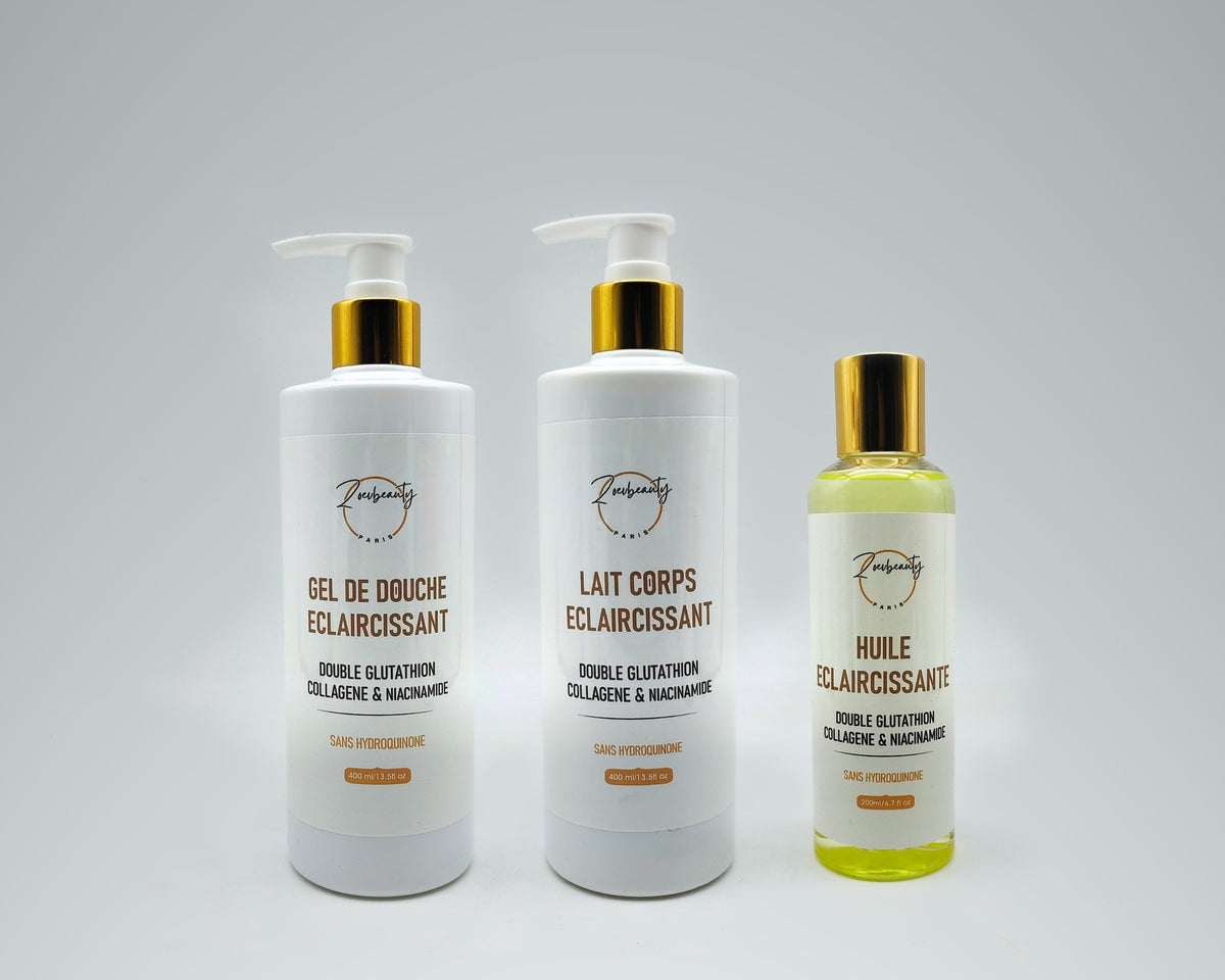 Combo Hiver – Trio Corps Éclat ZOEVBEAUTY (Gel Douche + Lait Corps + Huile)